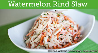 Watermelon Rind Slaw Recipe