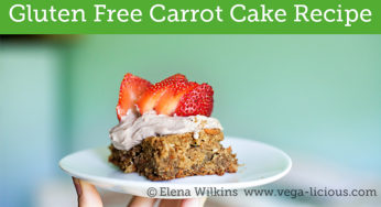 Gluten Free Vegan Carrot Cake Recipe