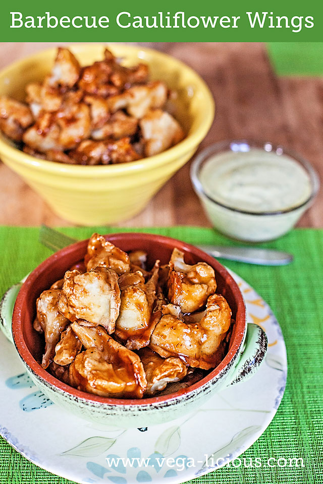 barbecue cauliflower wings