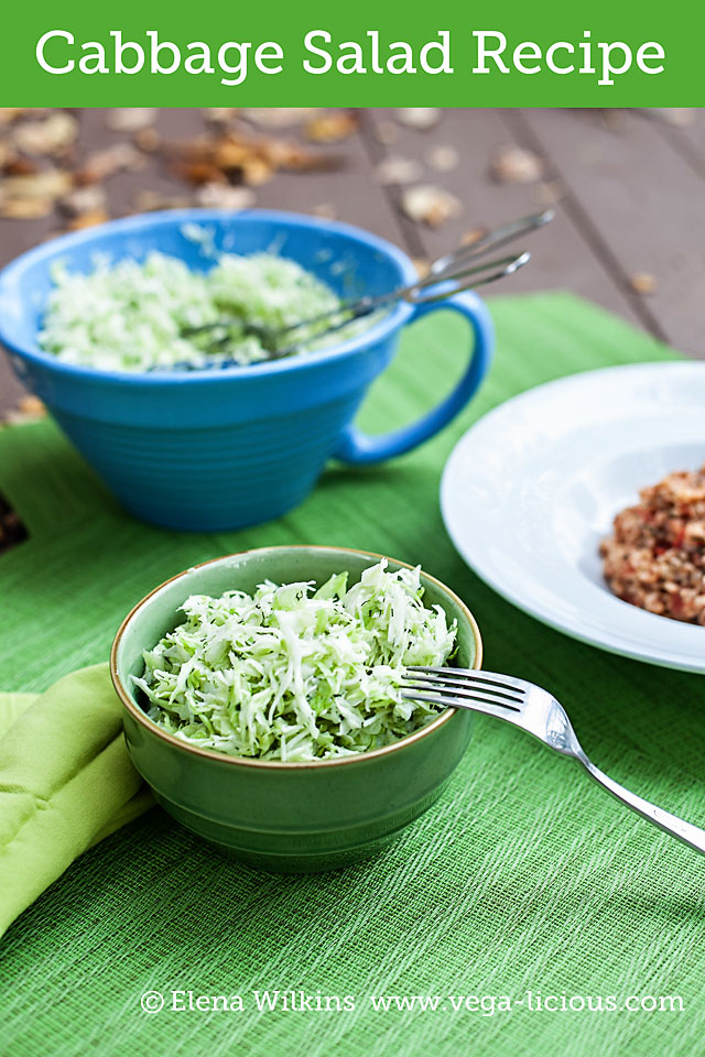 cruciferous cabbage salad