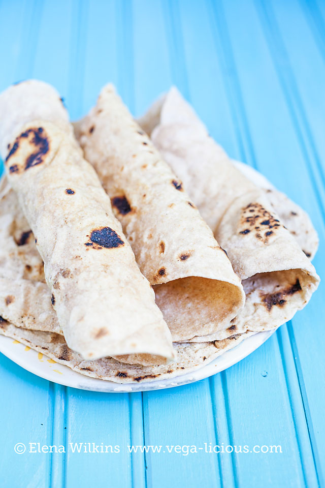 Homemade Whole Wheat Tortilla is a healthy, unleavened option that takes only minutes to make. Enjoy with soups, dipping or for waist slimming veggie wraps.