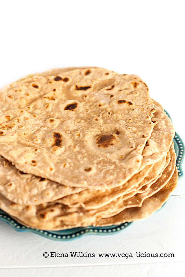 Homemade Whole Wheat Tortilla is a healthy, unleavened option that takes only minutes to make. Enjoy with soups, dipping or for waist slimming veggie wraps.