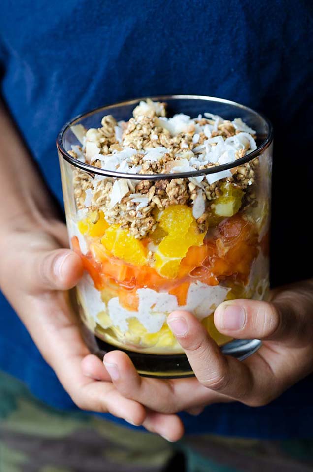 Beautifully orchestrated tastes of Mexican cuisine and a health loving plant based diet have come together to create this guiltless dessert--a vegan parfait! 