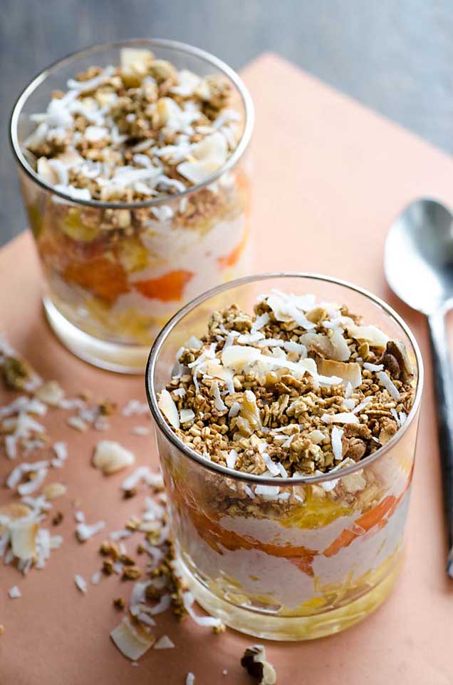 Beautifully orchestrated tastes of Mexican cuisine and a health loving plant based diet have come together to create this guiltless dessert--a vegan parfait! 