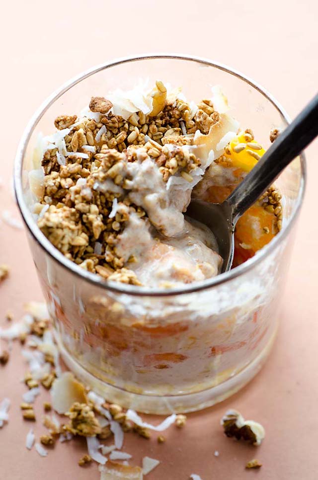 Beautifully orchestrated tastes of Mexican cuisine and a health loving plant based diet have come together to create this guiltless dessert--a vegan parfait! 